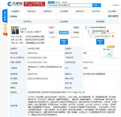 娃哈哈斥資2億進軍電商，軟件開發成新戰略支點